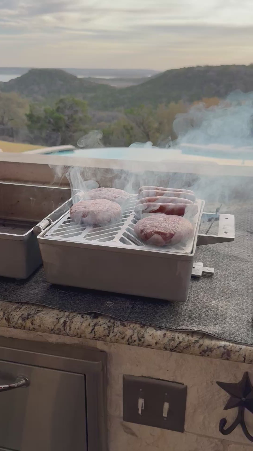 3GBBQTX Griddles, Grates & Grills BBQ Grilling 