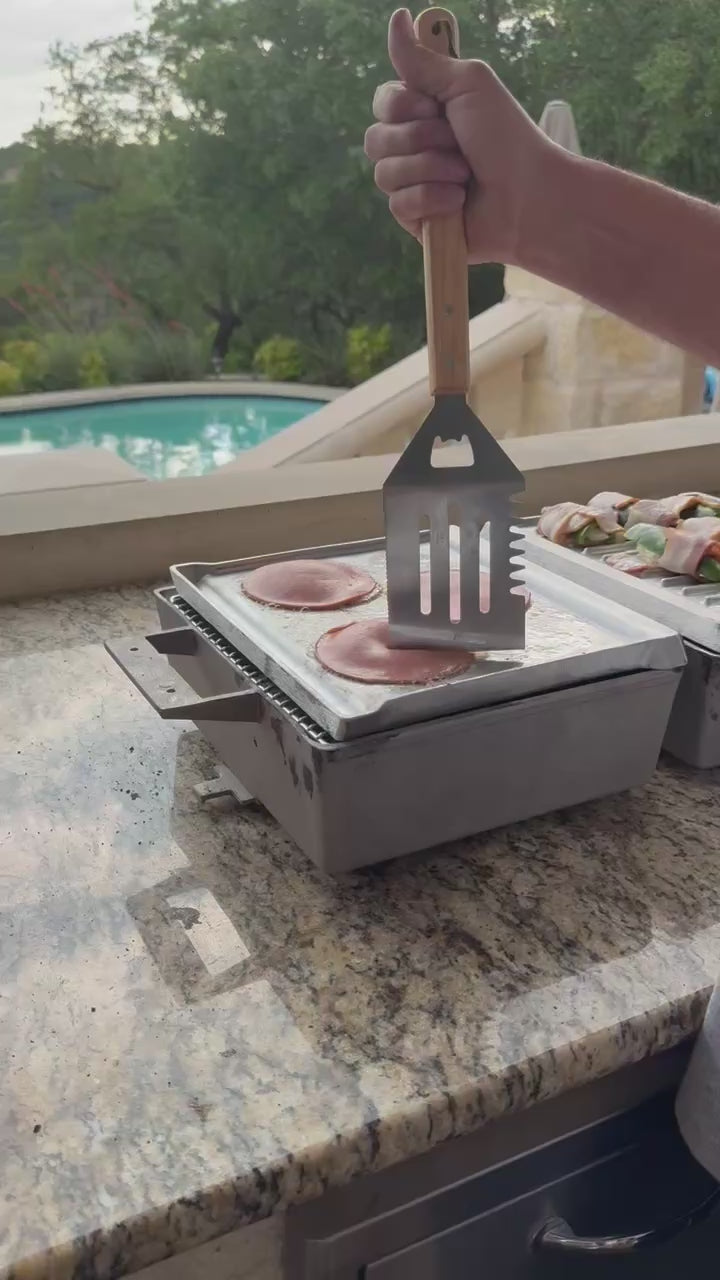 3GBBQTX Griddles, Grates & Grills BBQ Grilling BBQ Accessories Spatula